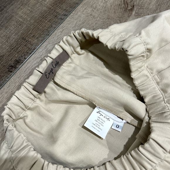 Brand new Enza Costa twill everywhere pant in tan - Picture 5 of 6